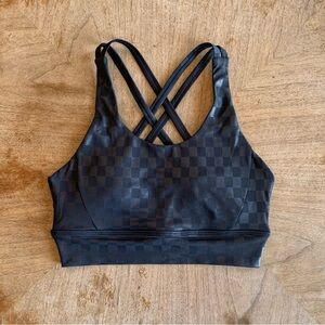 BuffBunny Onyx Black Formula One Rosa V2 Bra